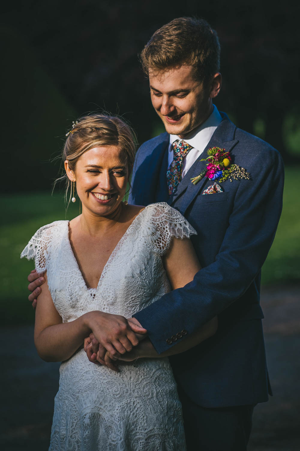 Yellow Pink Wedding Amy Jordison Photography