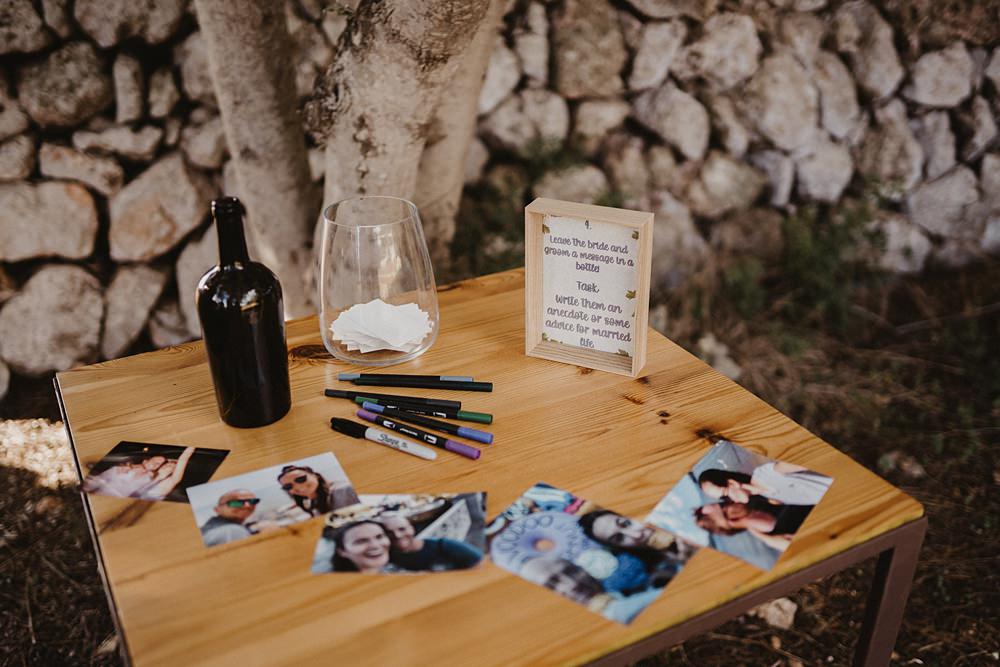 Scavenger Hunt Binifadet Wedding Laura Mazzello Photography