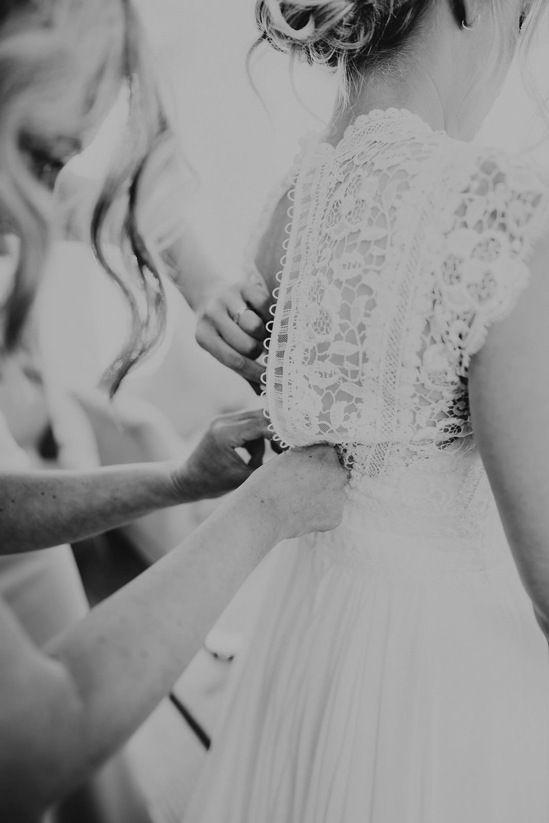 Lace Dress Gown Bride Bridal Brighton Barn Wedding Kim Williams Weddings
