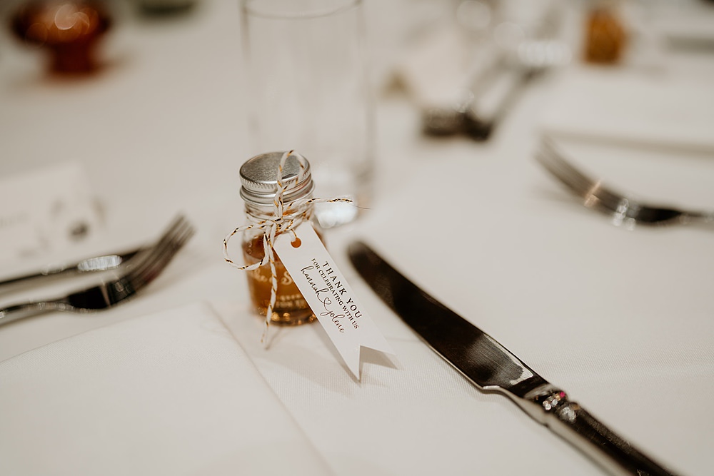 Favour Bottle Brighton Barn Wedding Kim Williams Weddings
