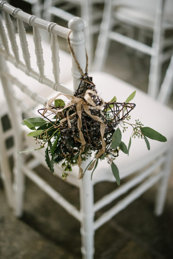 Christmas Wedding Flower Chair You Them Us