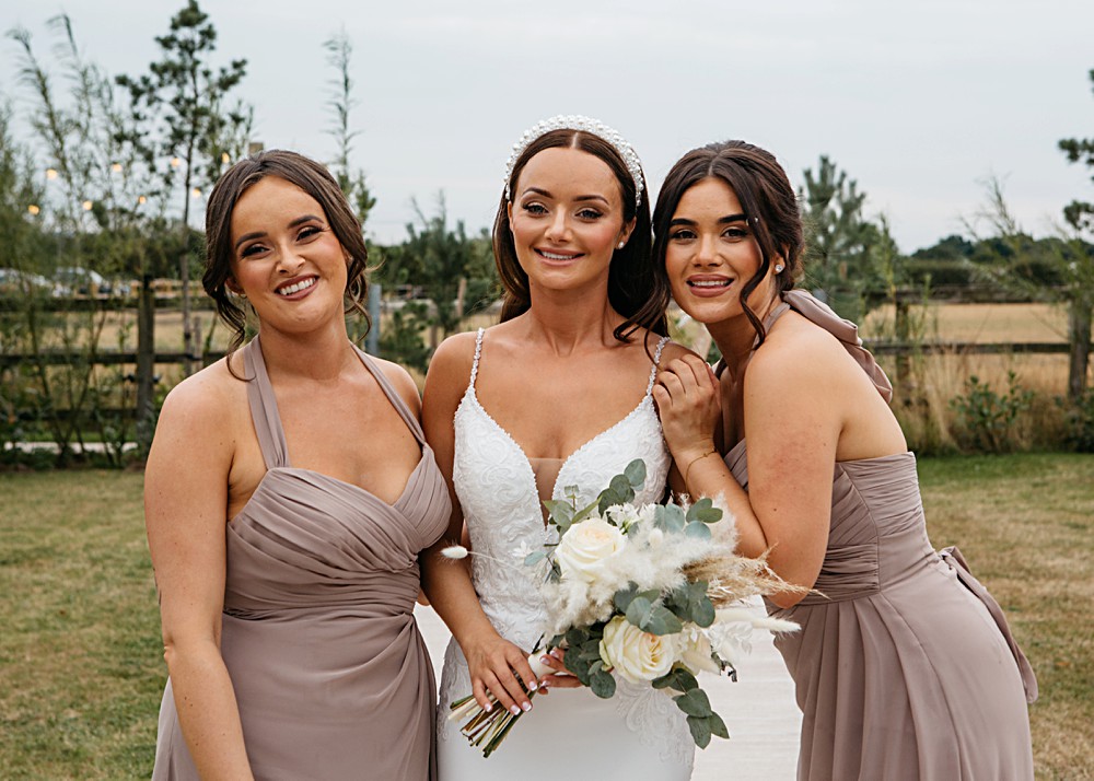 Grey Bridesmaid Dresses Elegant Farm Wedding Jenny Rose Photography