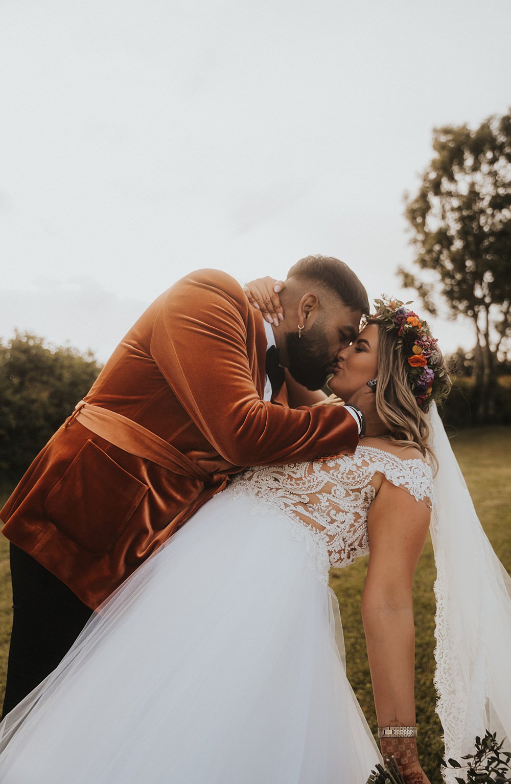 Fun Colourful Barn Wedding Firewood Film