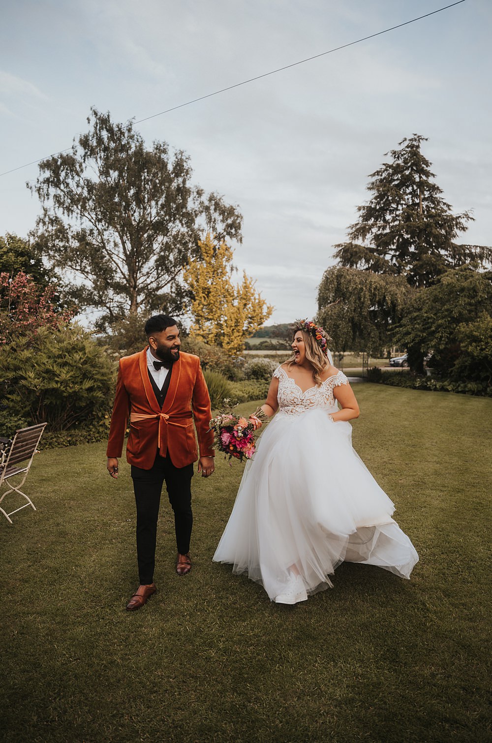 Fun Colourful Barn Wedding Firewood Film