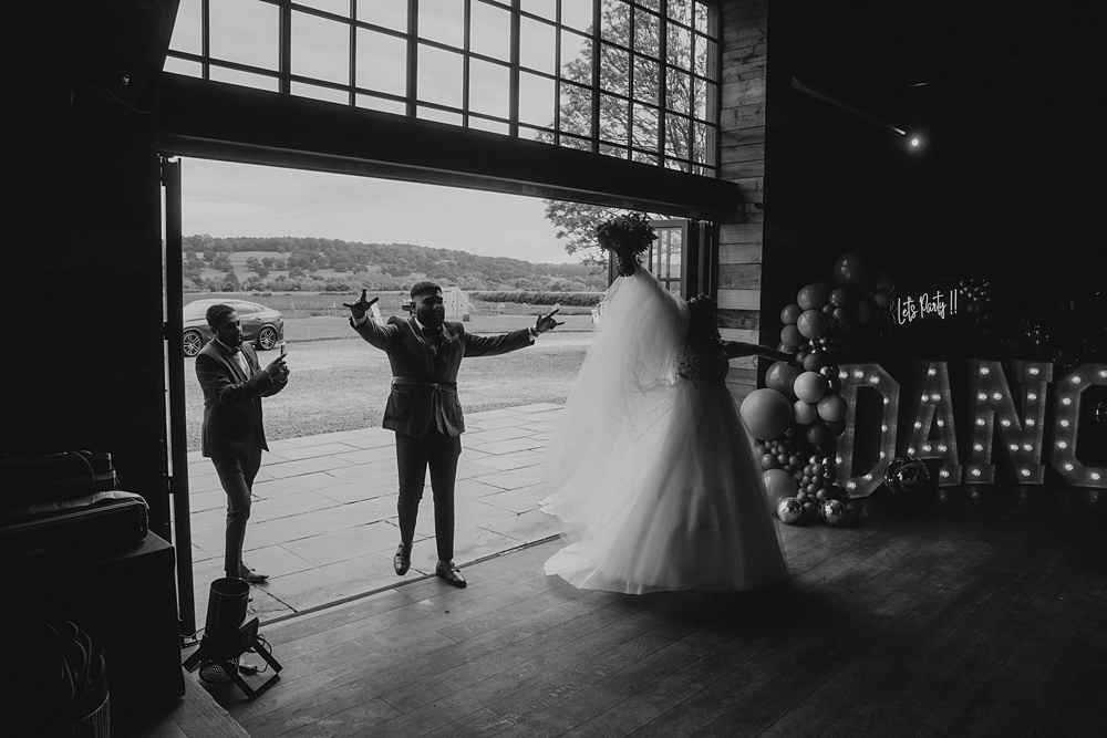 Fun Colourful Barn Wedding Firewood Film