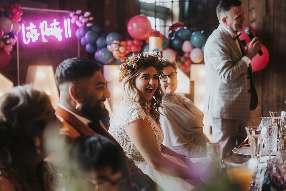 Fun Colourful Barn Wedding Firewood Film