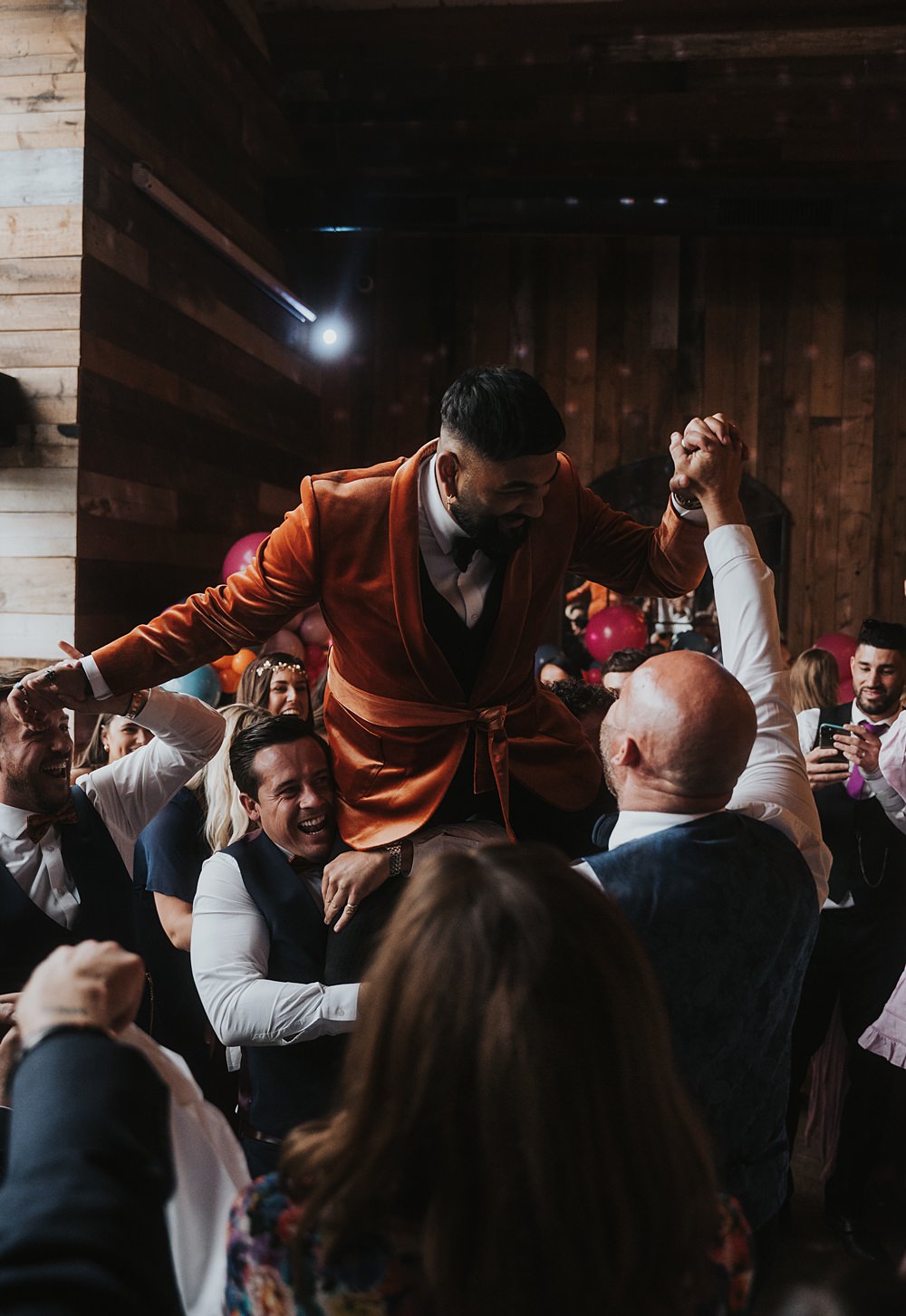 Fun Colourful Barn Wedding Firewood Film