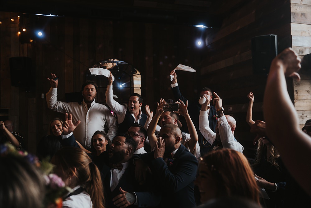 Fun Colourful Barn Wedding Firewood Film