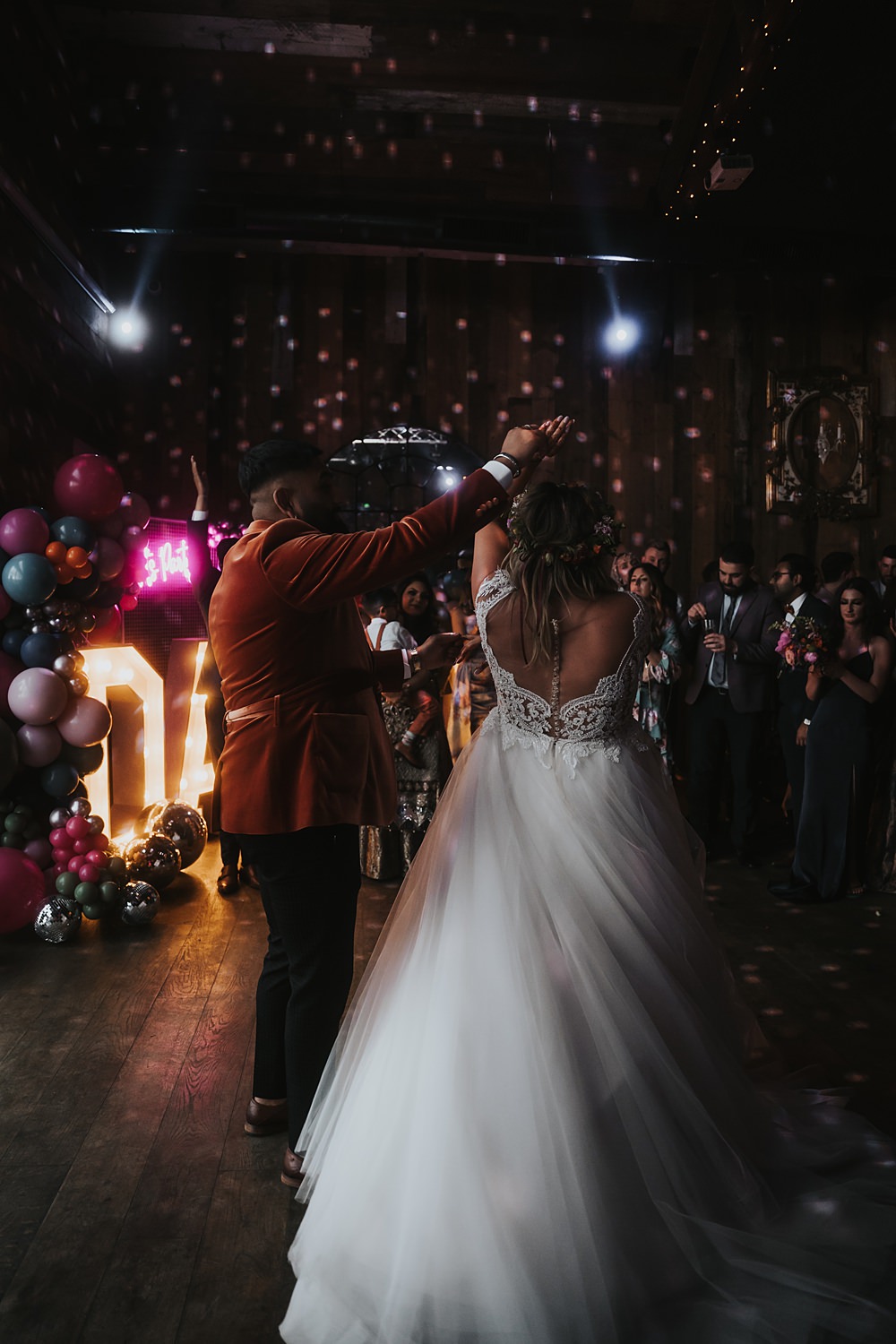 Fun Colourful Barn Wedding Firewood Film