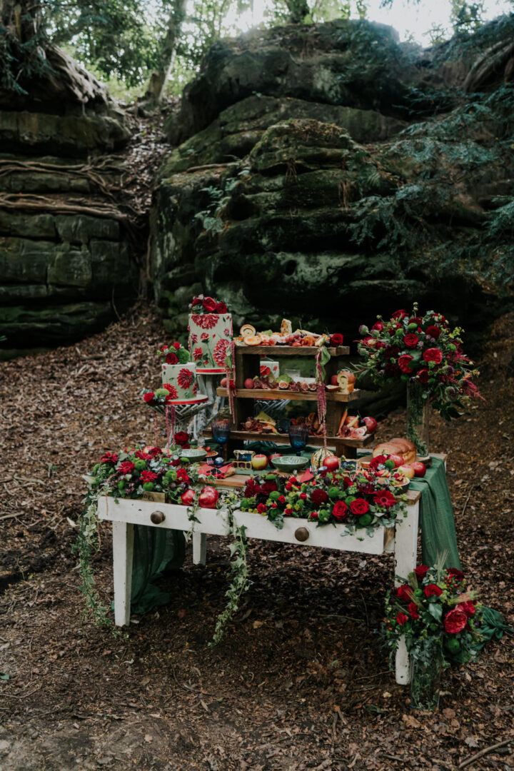 Halloween Wedding Ideas Dessert Table Joasis Photography