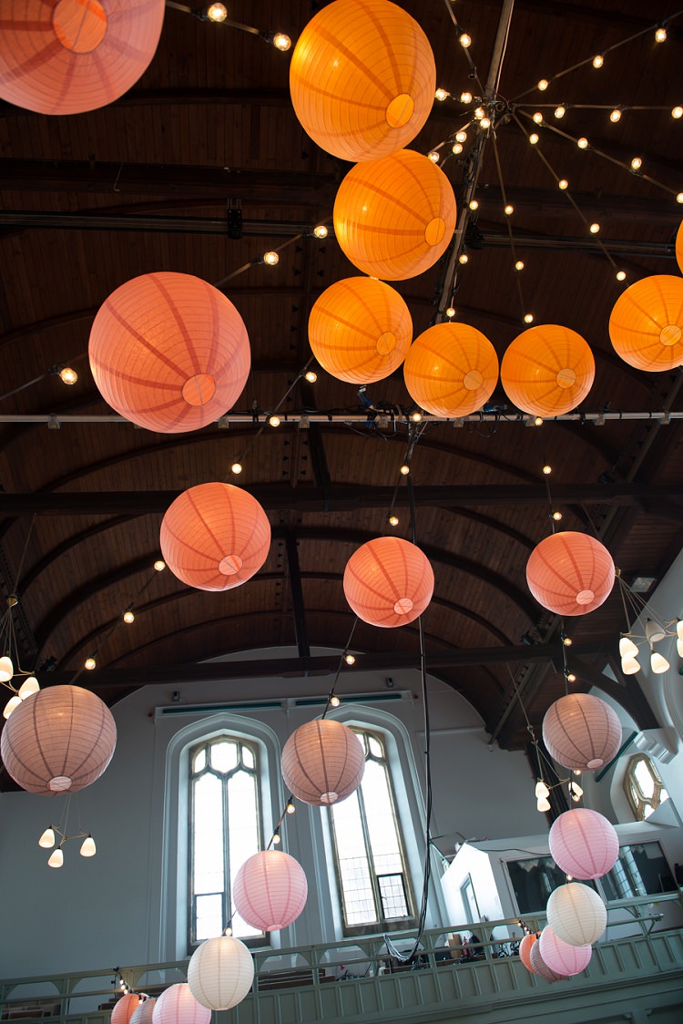 Halloween Wedding Ideas Orange Lanterns Sara Reeve