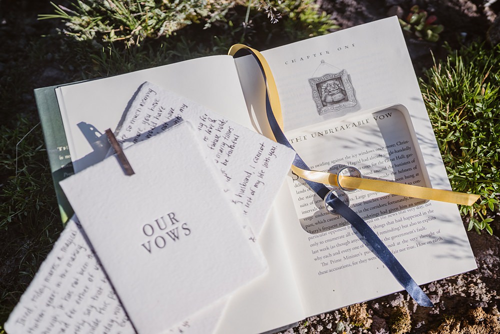 Vow Book Hiking Elopement Vows and Peaks