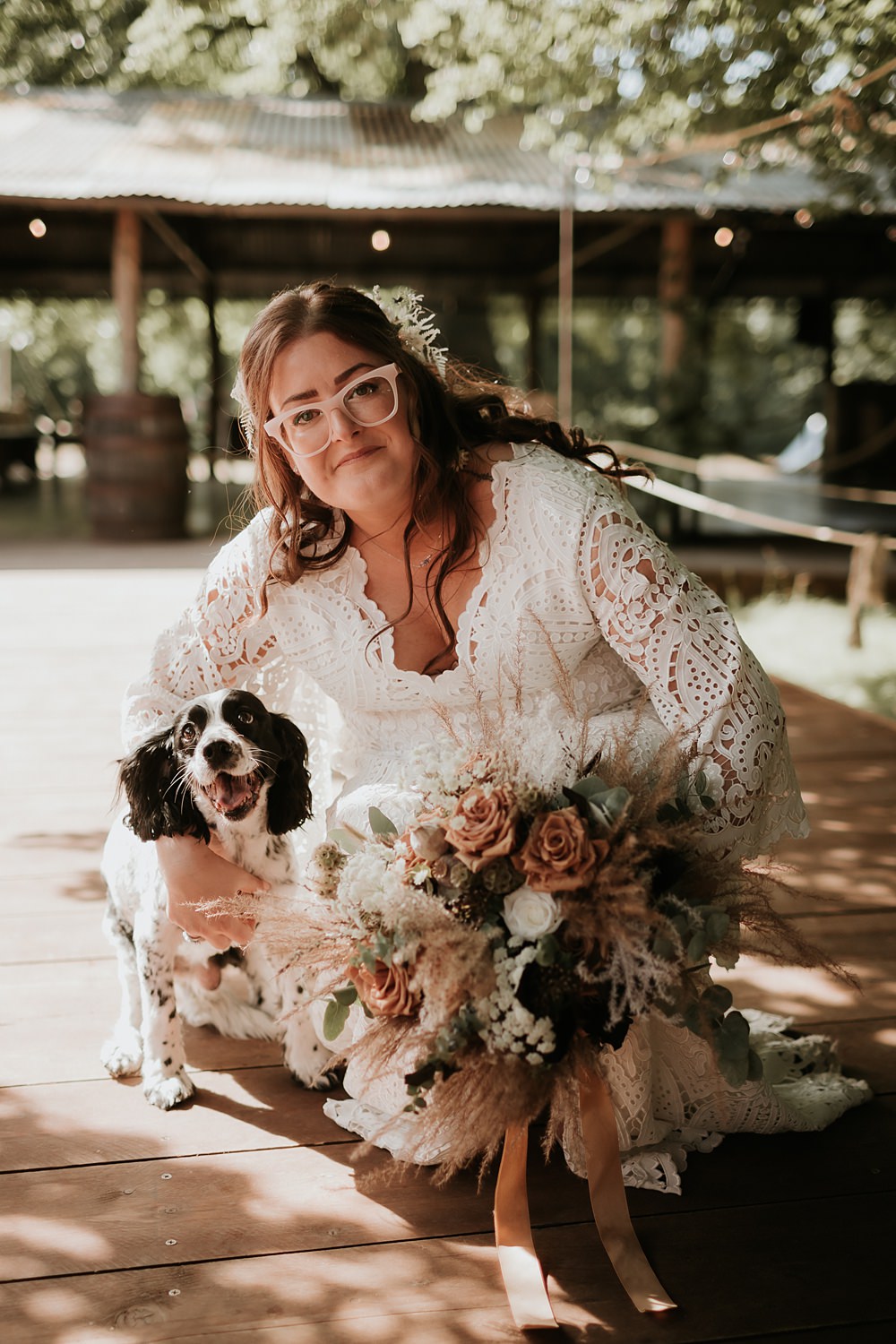 Pet Dog Kent Woodland Wedding Paul Fuller Photography