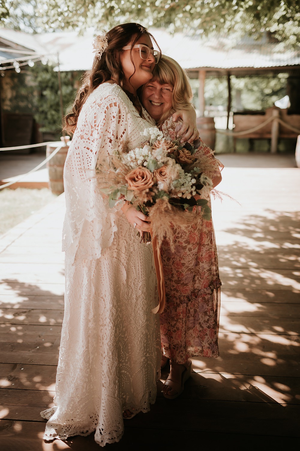 Mother of the Bride Outfit Dress Kent Woodland Wedding Paul Fuller Photography