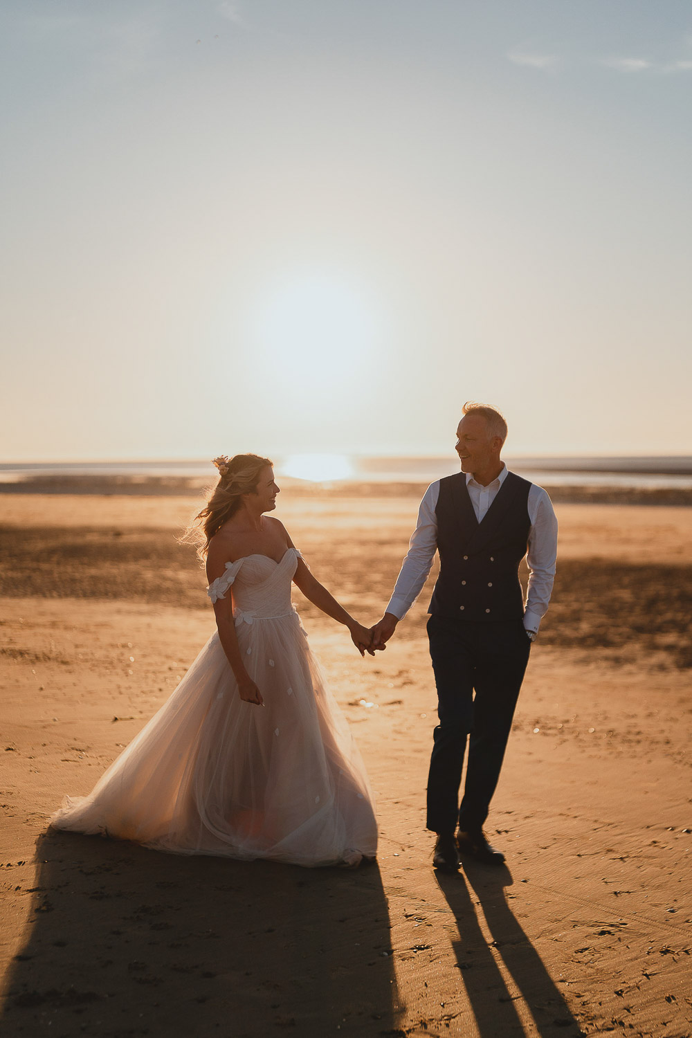 Dress Gown Bride Bridal Tulle Off Shoulder Norfolk Beach Wedding Georgia Rachael