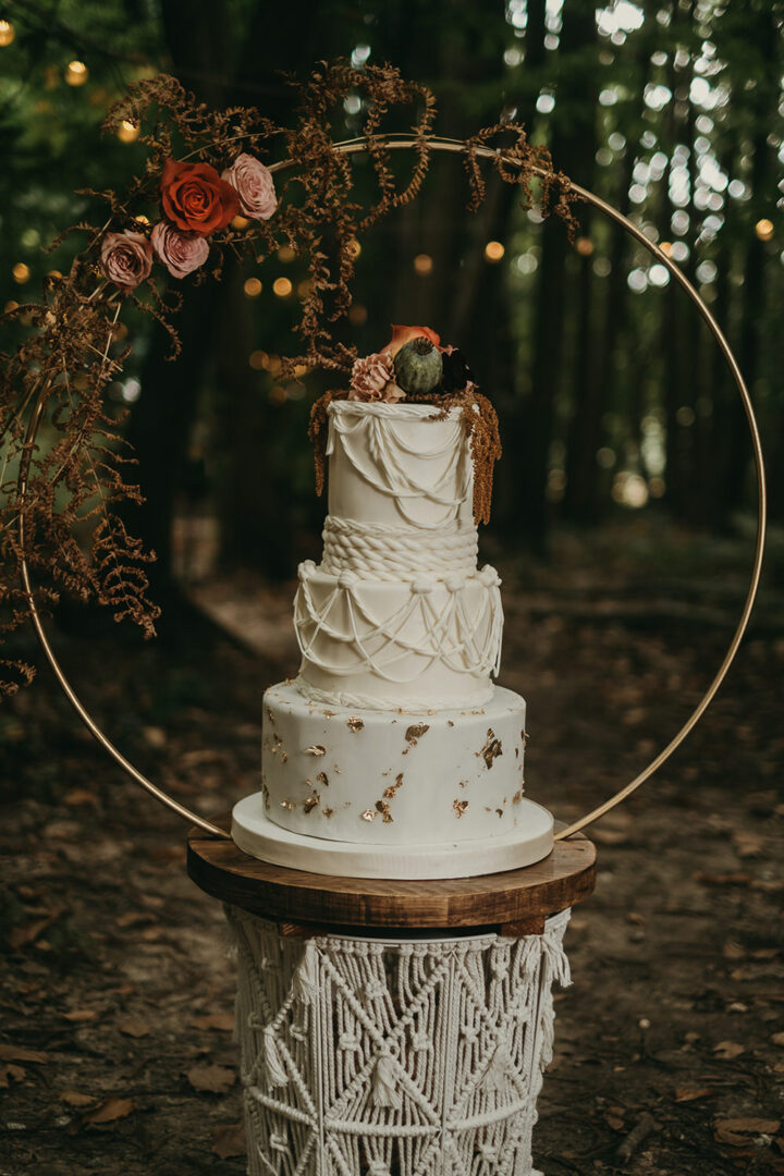 Wedding Cake Stand Ideas Macrame Tom Jeavons Photography