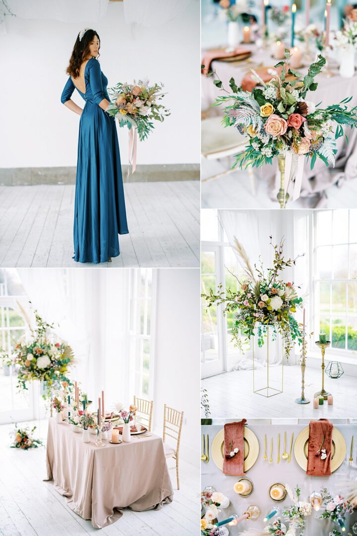 Wedding Colour Ideas Blue Blush Into The Light Fine Art Photography