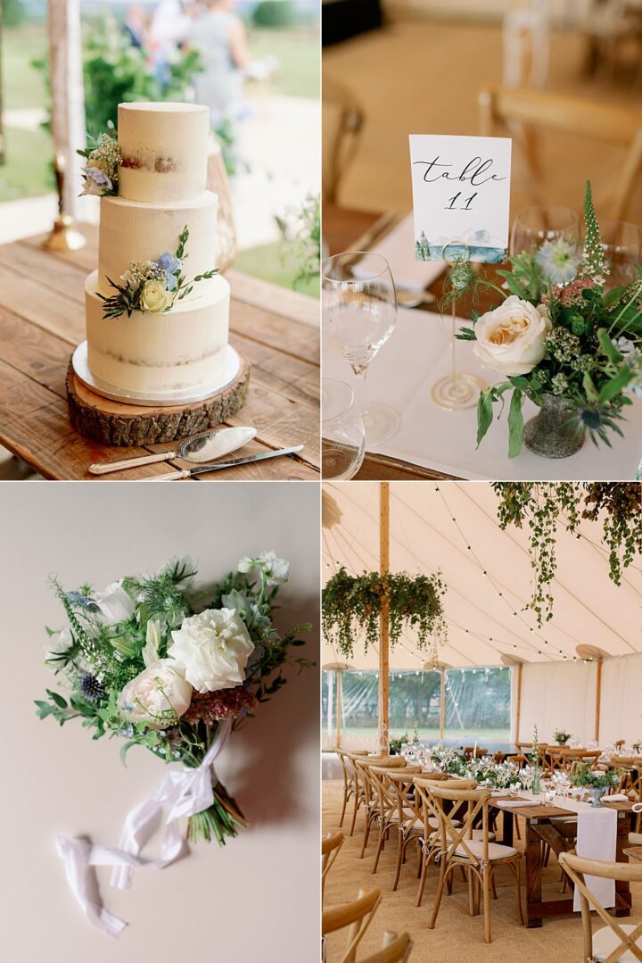 Wedding Colour Ideas Green White Captured by Katrina