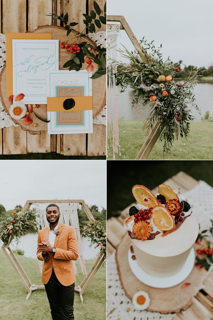 Wedding Colour Ideas Orange Teal Heather Sham
