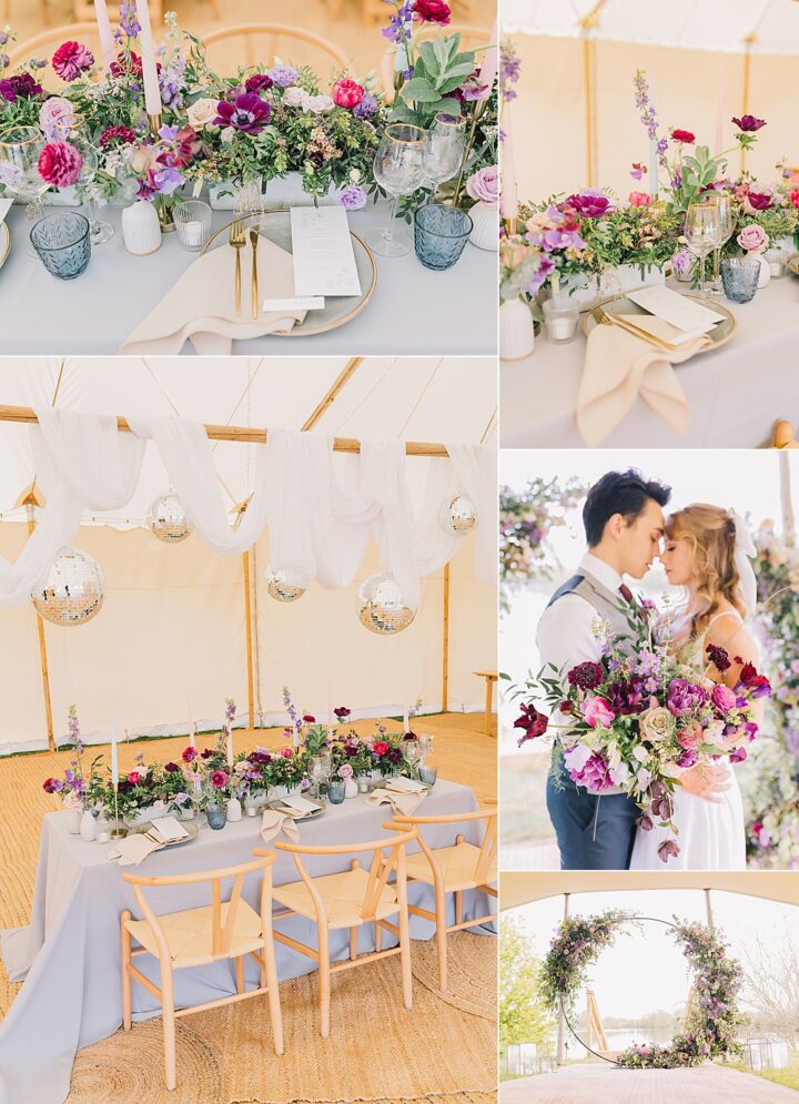 Wedding Colour Ideas Purple Grey Love and Life Studio