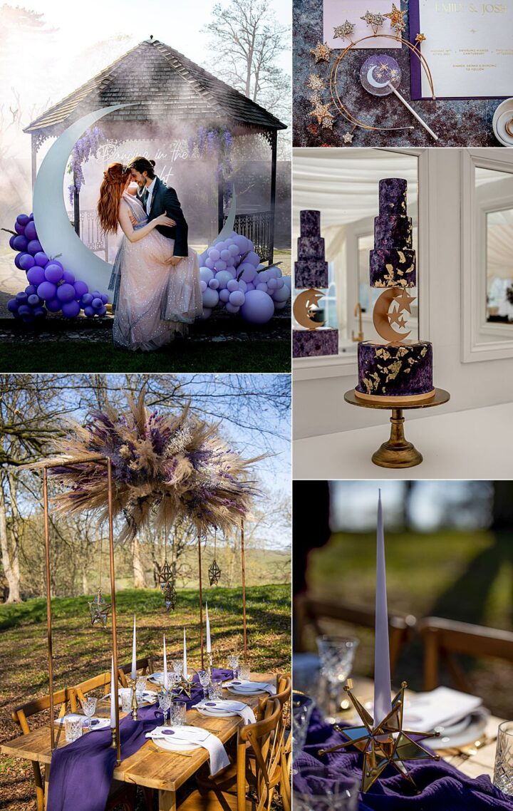Autumn Wedding Colour Gold Purple Photography By Petrina
