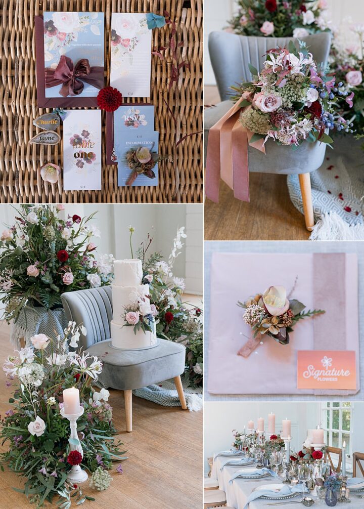 Autumn Wedding Colours Ideas Dusty Plum Steph Kiely Photography