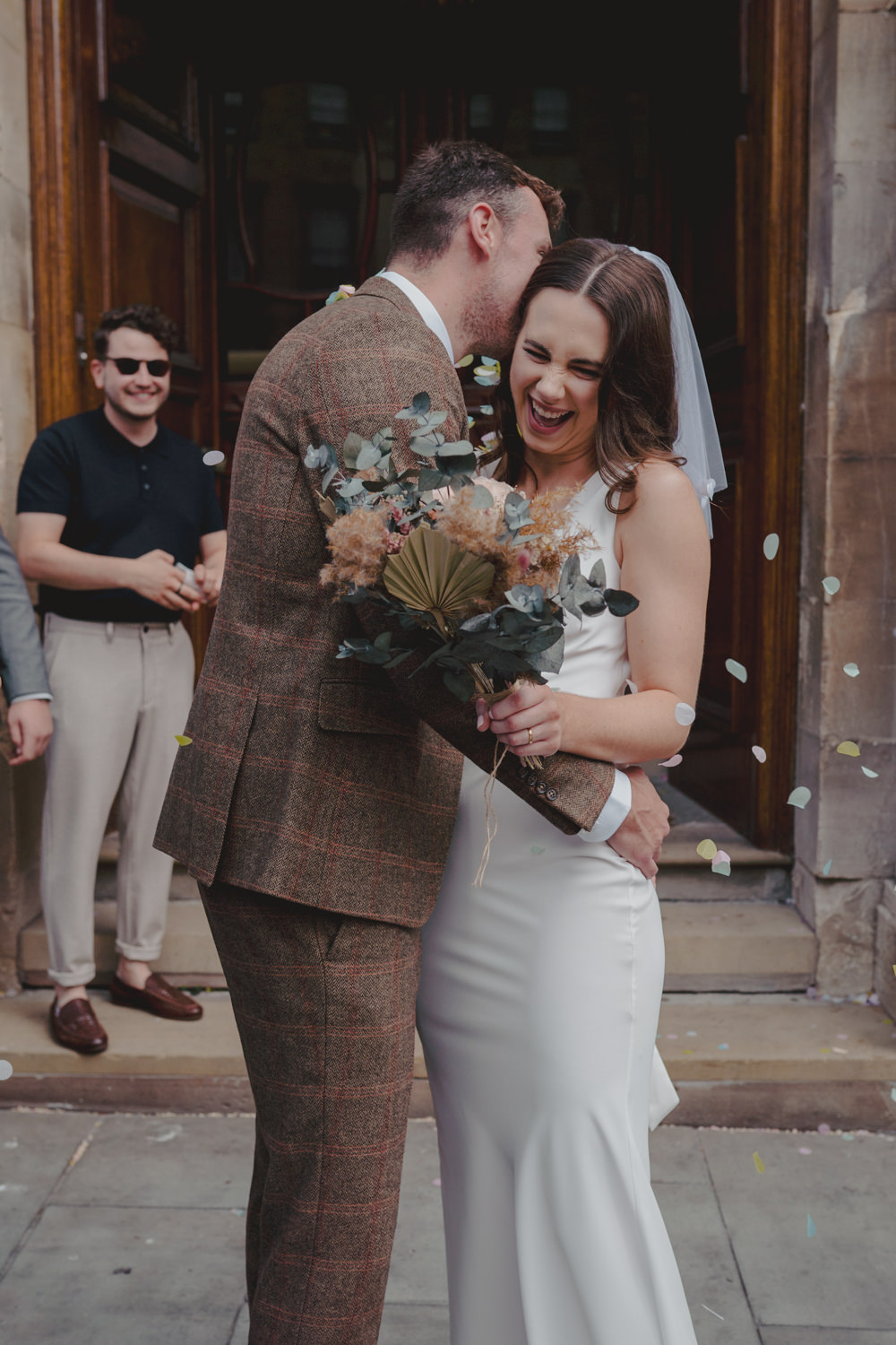 Confetti Throw Bath City Wedding Bo Leray Photography