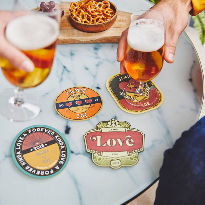 Christmas Gift Fiance Beer Mats
