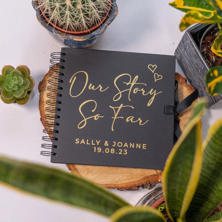 Christmas Present Fiance Scrapbook