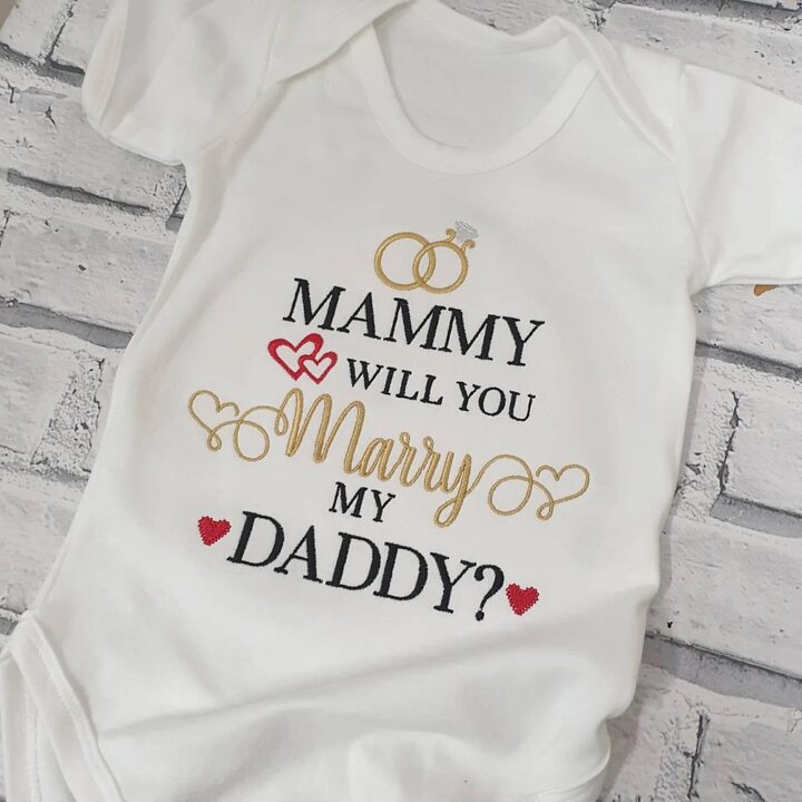 Christmas Proposal Ideas Babygrow