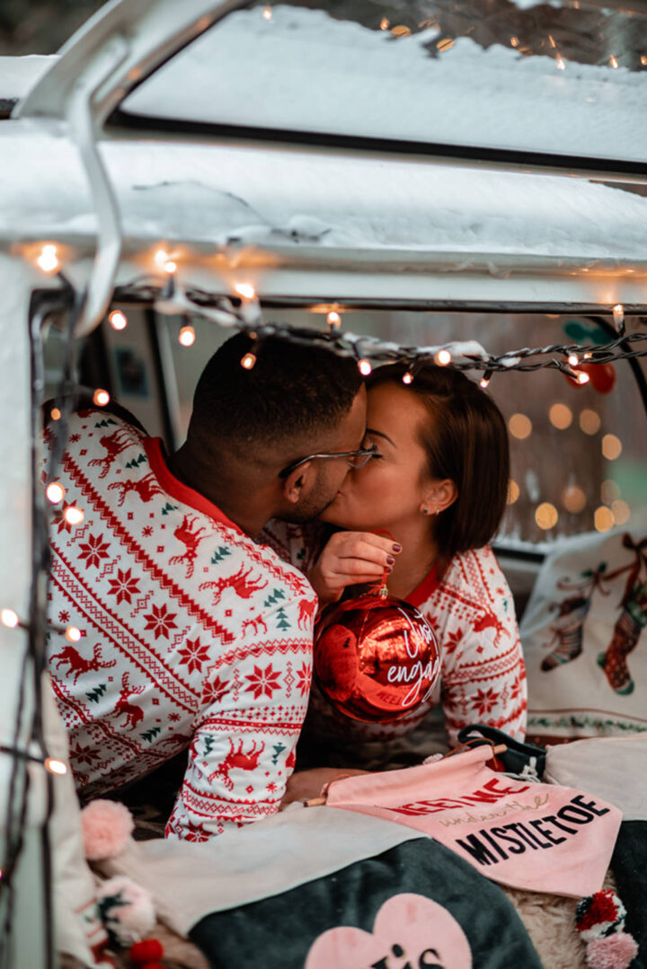 Christmas Proposal Ideas Bauble Avalon Photography