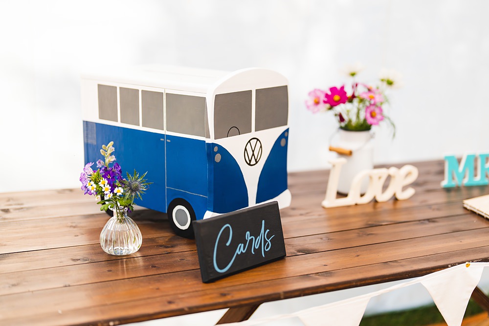 VW Card Box Farmyard Wedding Daniel Lightening Photography