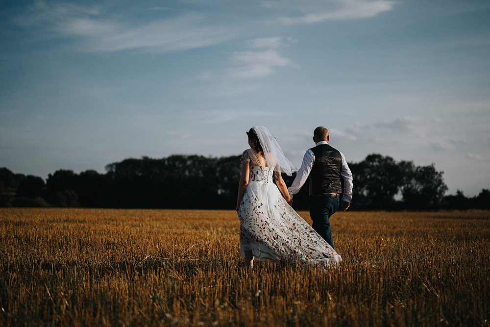Farmyard Wedding Daniel Lightening Photography
