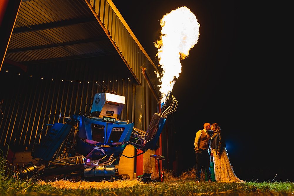 Farmyard Wedding Daniel Lightening Photography