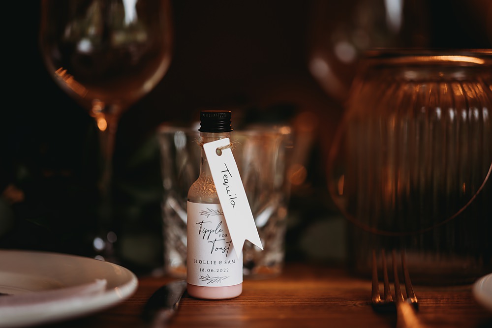 Shot Drink Favour Funfair Festival Wedding Thyme Lane Photography