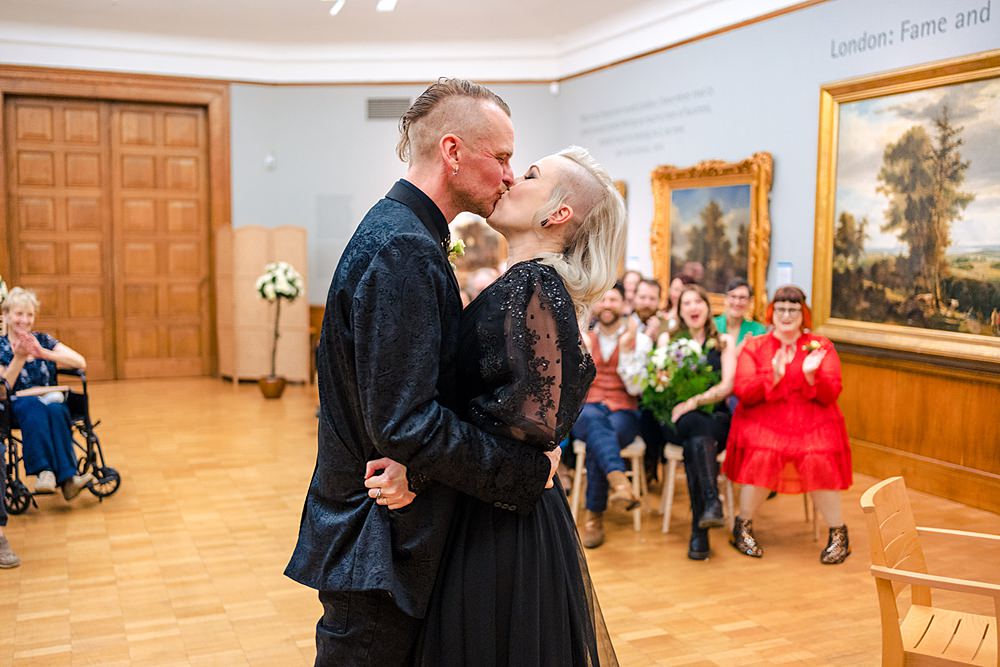 Goth Wedding Anna Pumer Photography