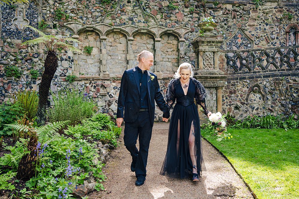 Goth Wedding Anna Pumer Photography