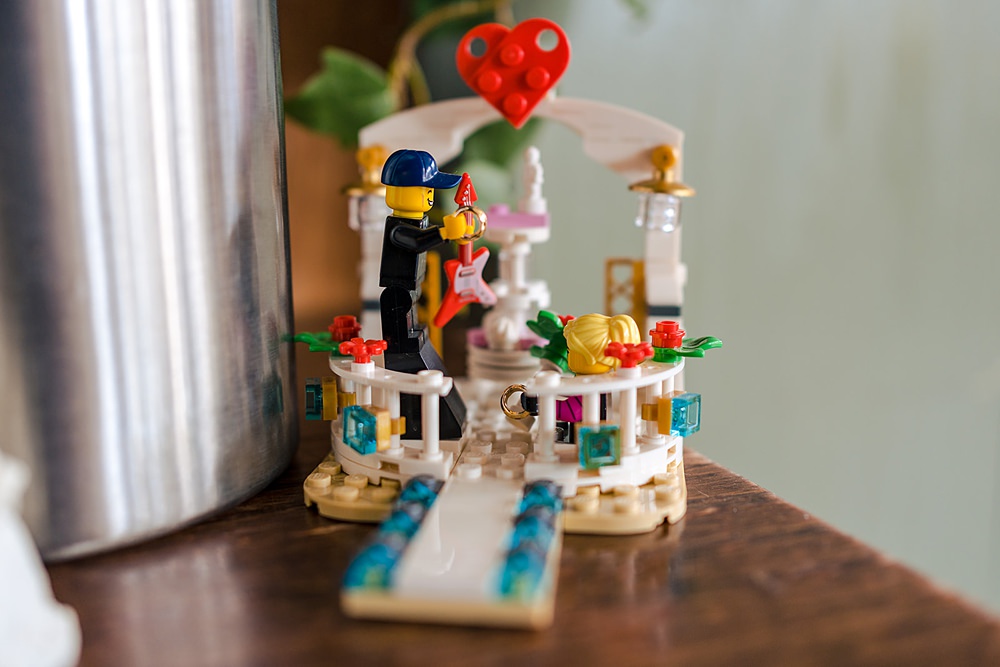 Lego Decor Goth Wedding Anna Pumer Photography