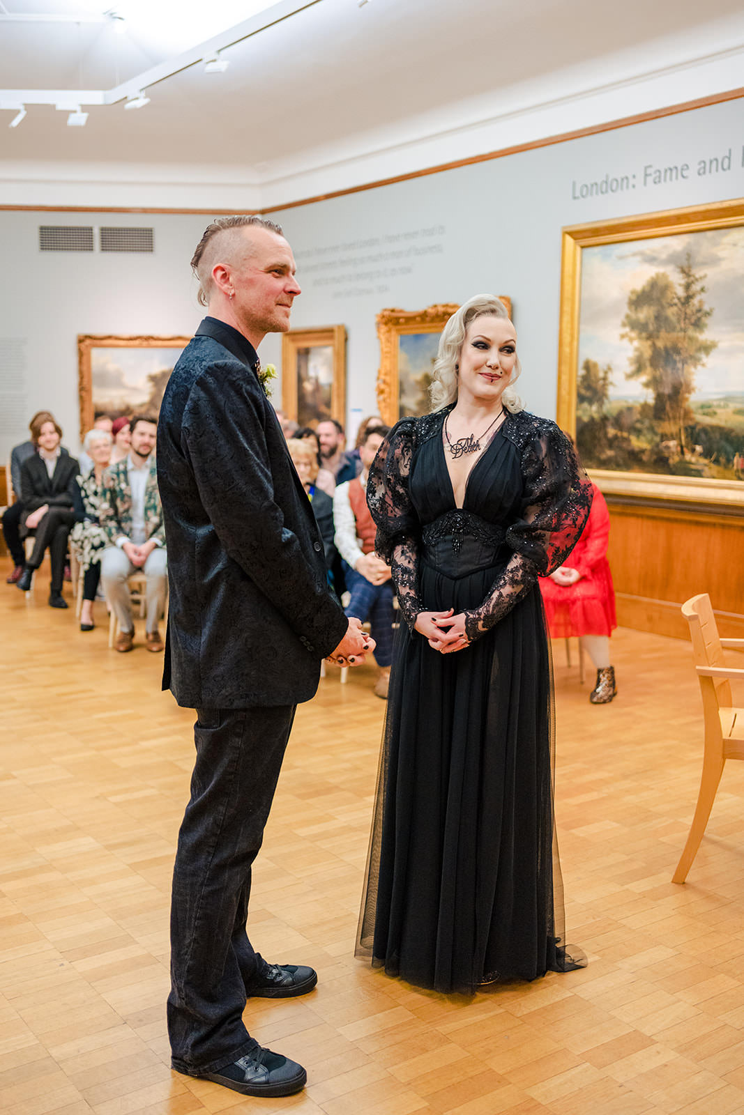 Goth Wedding Anna Pumer Photography