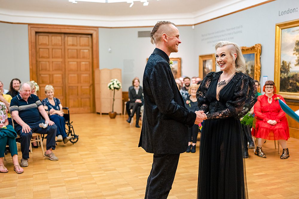 Goth Wedding Anna Pumer Photography
