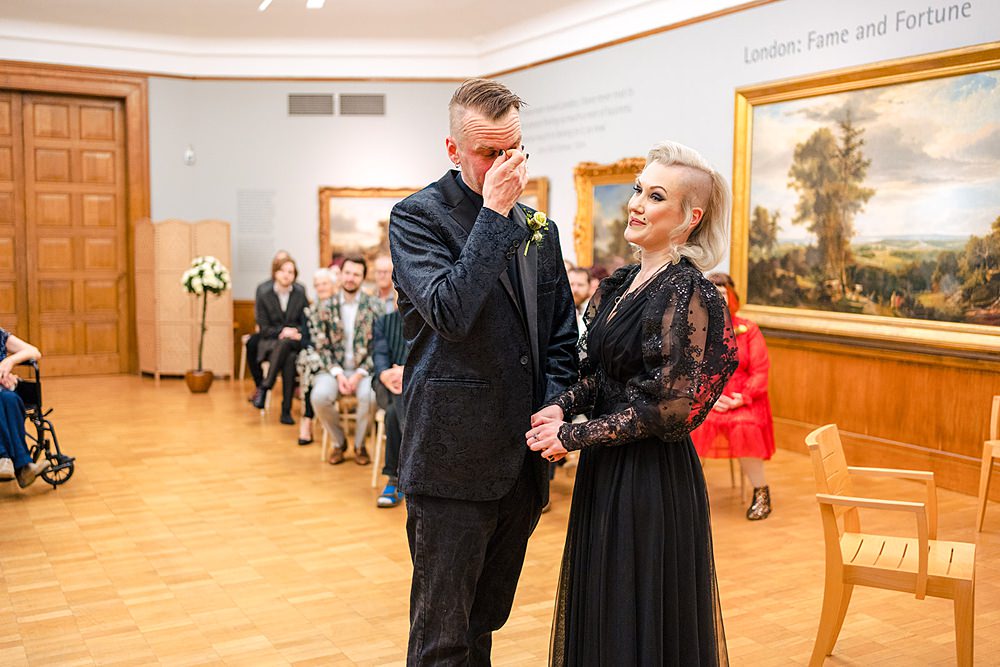 Goth Wedding Anna Pumer Photography