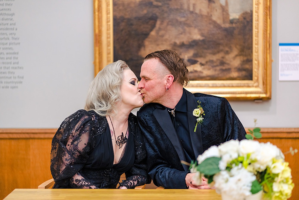 Goth Wedding Anna Pumer Photography