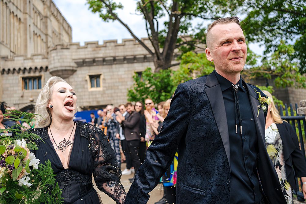 Goth Wedding Anna Pumer Photography