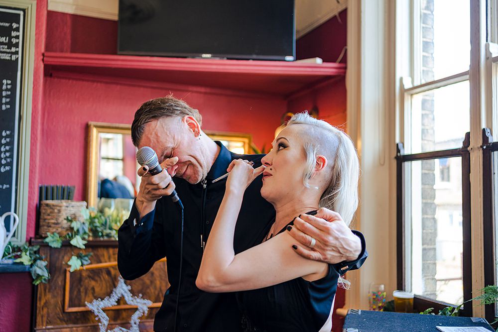 Goth Wedding Anna Pumer Photography