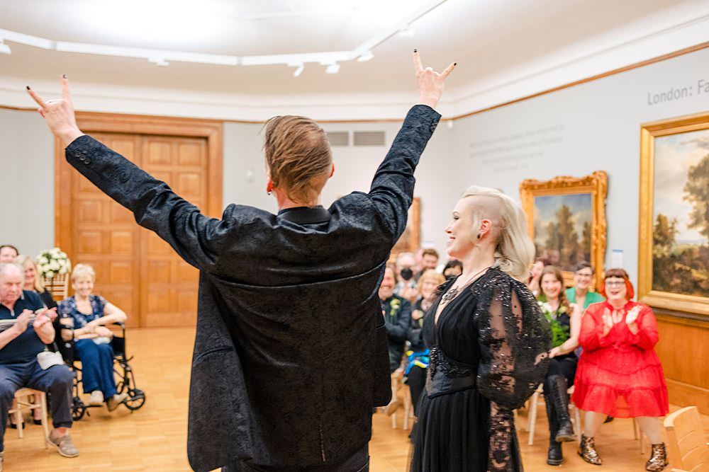 Goth Wedding Anna Pumer Photography