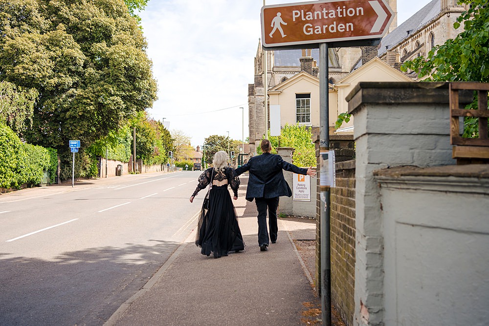 Goth Wedding Anna Pumer Photography