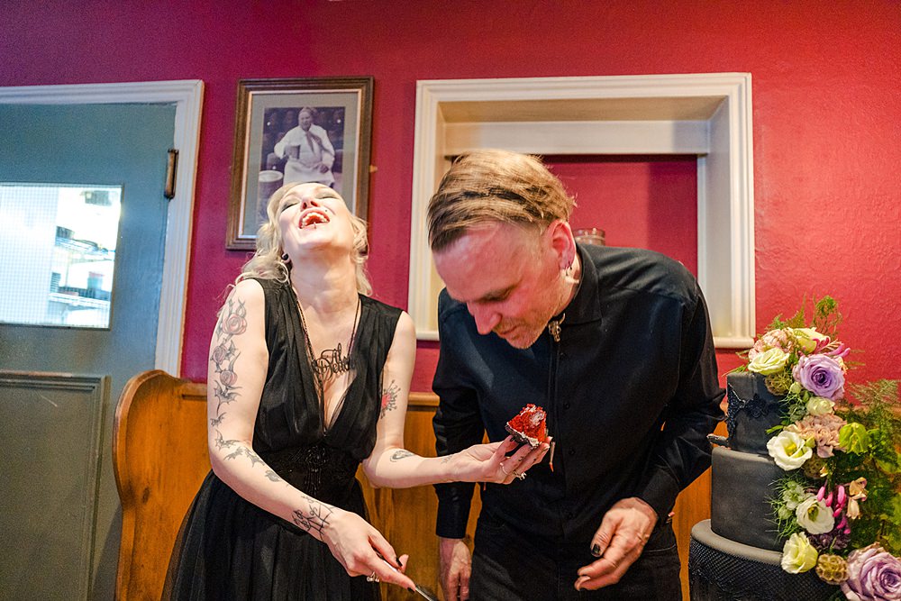 Goth Wedding Anna Pumer Photography