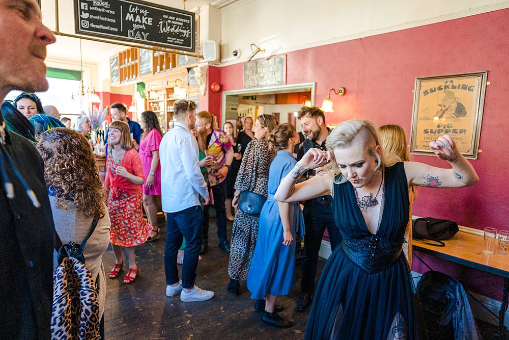 Goth Wedding Anna Pumer Photography