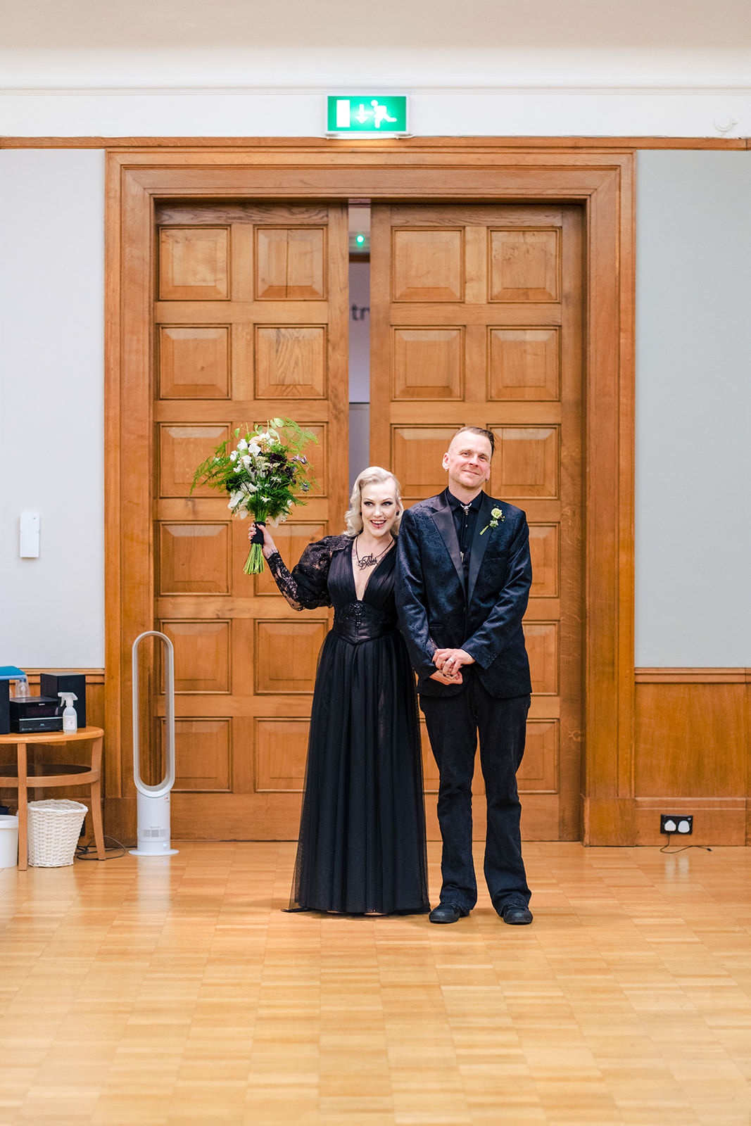 Goth Wedding Anna Pumer Photography