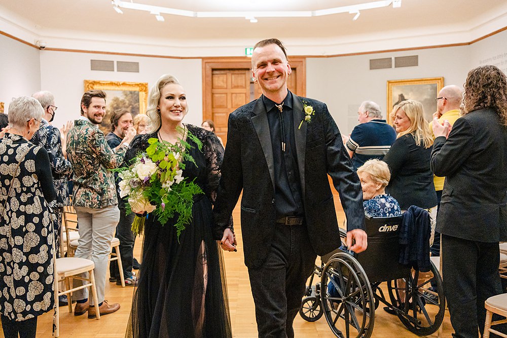 Goth Wedding Anna Pumer Photography